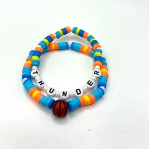 Thunder Multicolor Beaded Bracelet Set